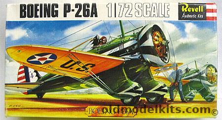 Revell 1/72 Boeing P-26A - Great Britain Issue, H656 plastic model kit